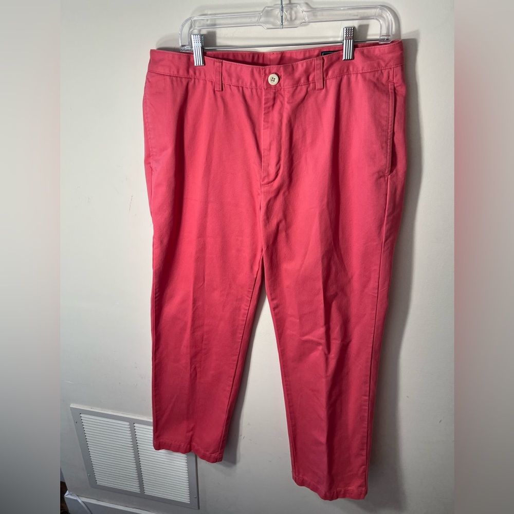 Vineyard Vines Khakis Pants, Pink, Size 35x30